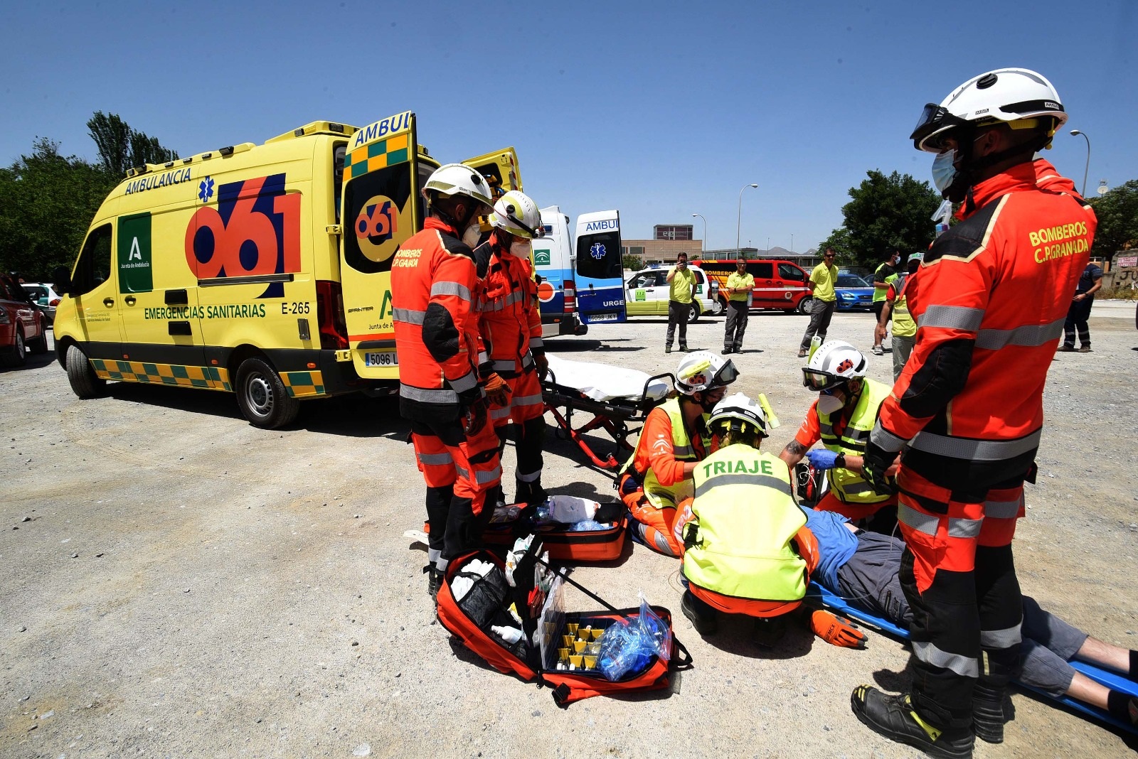 Los profesionales de los equipos de emergencias sanitarias 061 reciben un 9,2 sobre 10 en la encuesta de satisfaccin anual
